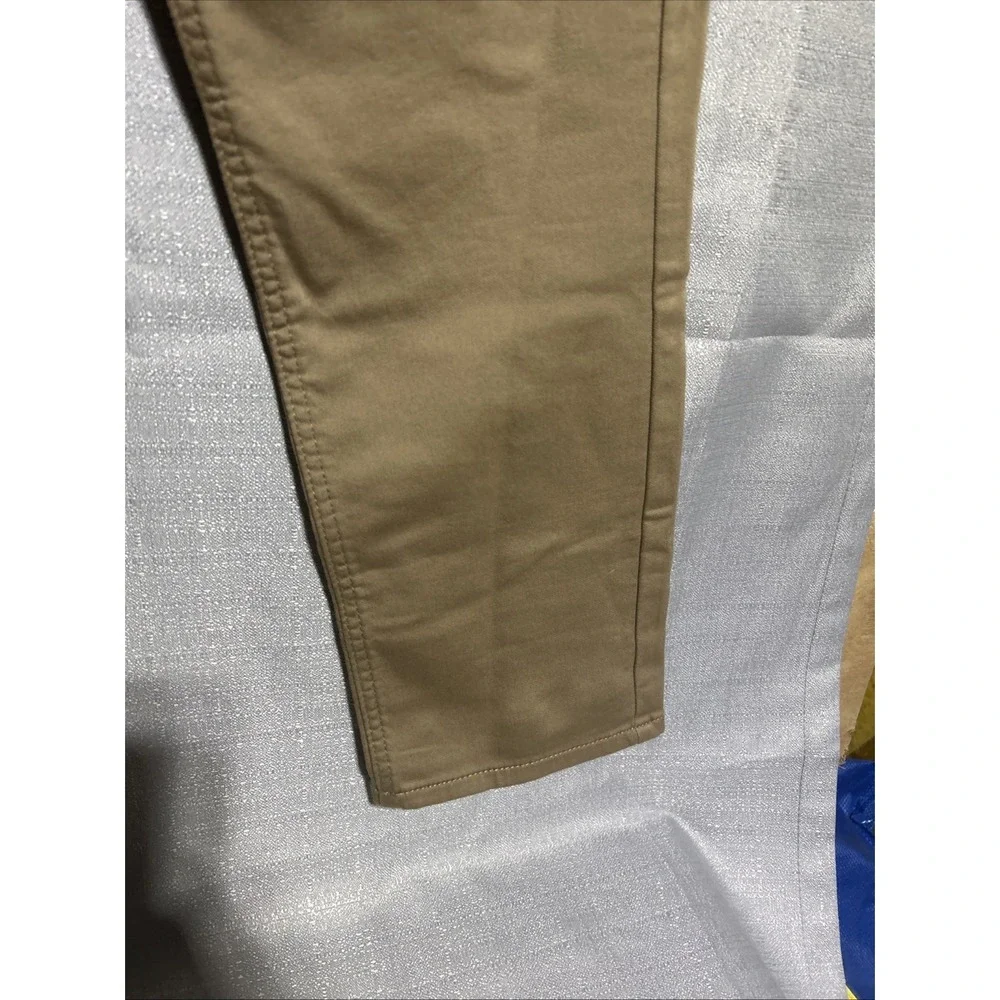 Banana Republic Men's 5 Pocket Pant Stretch‎ Cotton Slim Straight Fit TAN 30x30